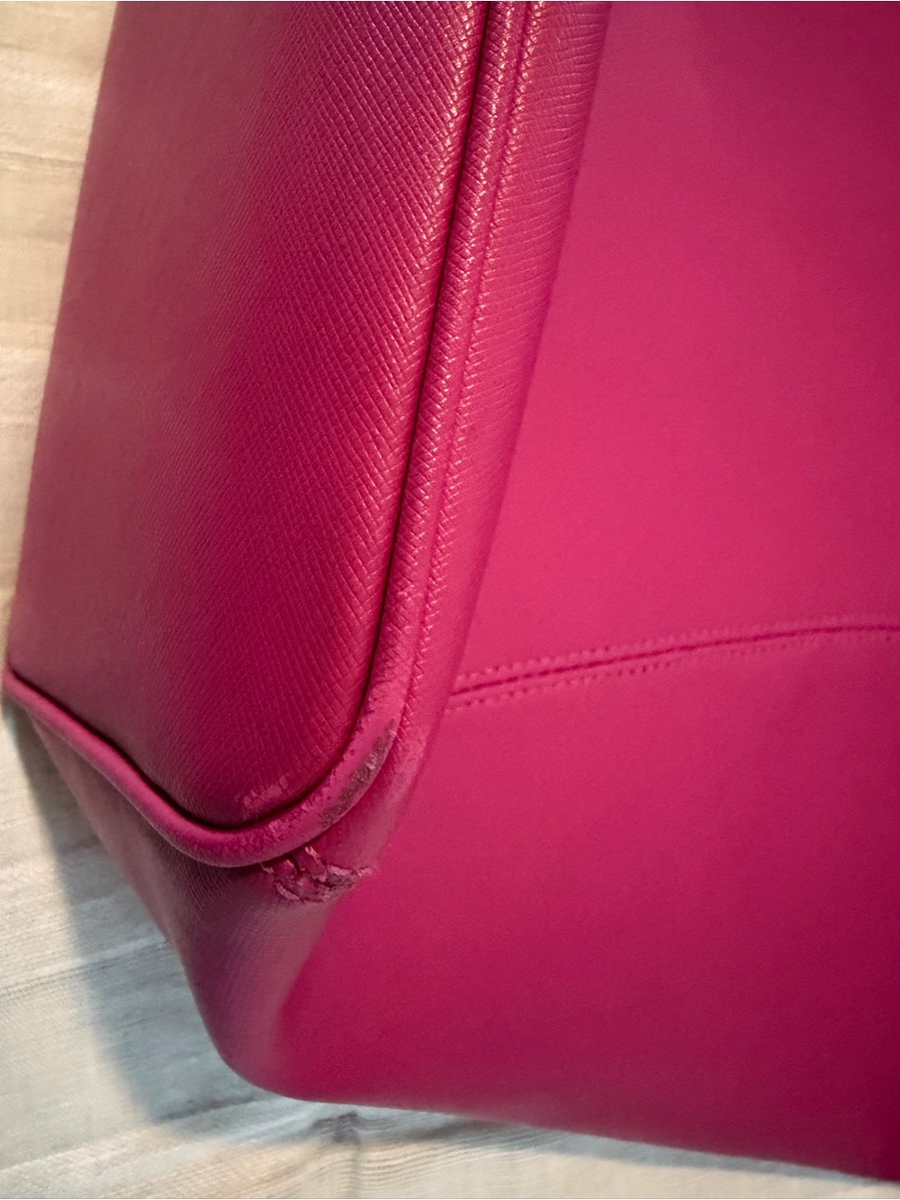 Coach Peyton Leather Tote F26103 – Fuchsia Pink - Picture 10 of 10